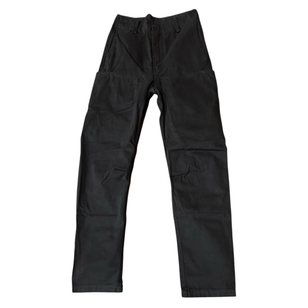 Yeezy Gap Balenciaga - Black Sateen Cargo Pants - Size 26 Brand New